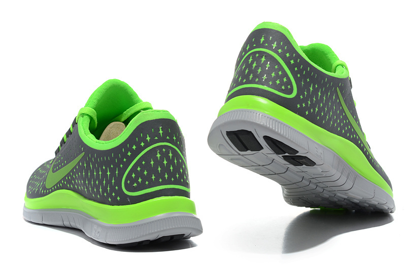 Hot Nike Free3.0 Men Shoes Limegreen/Lightslategray
